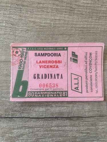 Sampdoria vicenza 1980 - sampdoria-vicenza, 1980/81