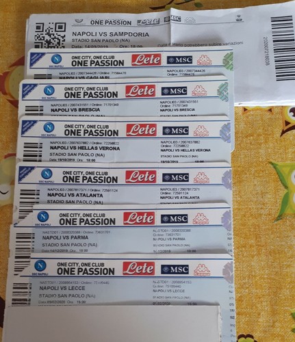 Biglietti ticket entrada - 7,
