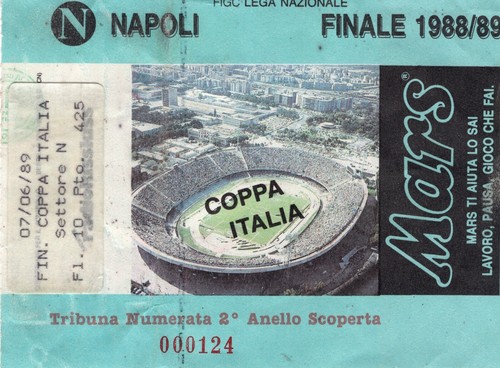 Biglietto finale coppa - biglietto,