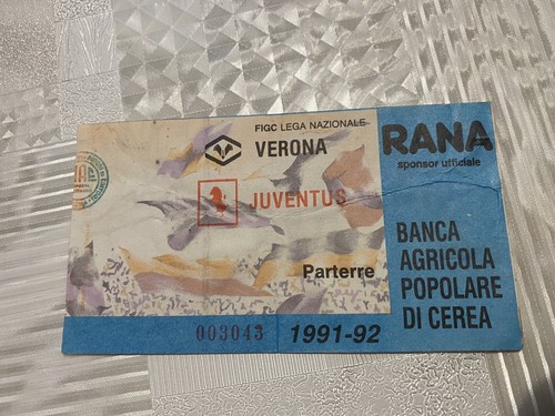 Verona juventus 1991 - verona-juventus, 1991/92