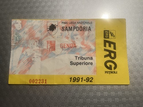 Sampdoria genoa 1991 - sampdoria-genoa, 1991/92