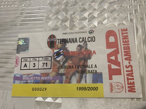 Ternana sampdoria 1999 - ternana-sampdoria, 1999/00