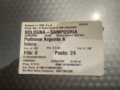 Bologna sampdoria 2004 - bologna-sampdoria, 2004/05
