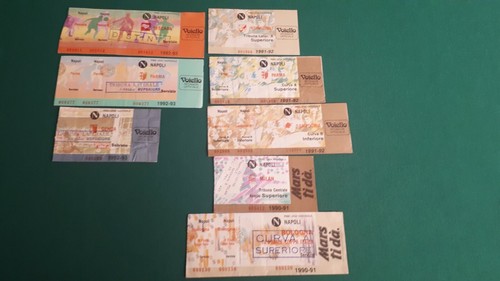 Biglietti napoli - biglietti, 90-93 