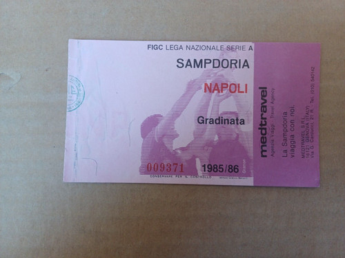 Biglietto calcio sampdoria - biglietto,